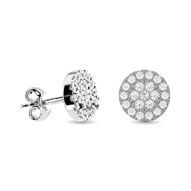 Glamorous Jewelry, Glamorous Deals – Shop Now Diamond Stud earrings 1/3 ct tw in 10K White Gold