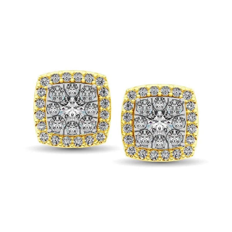 Unmissable Jewelry Clearance – Final Reductions Diamond Stud earrings 3/4 ct tw in 14K Yellow Gold