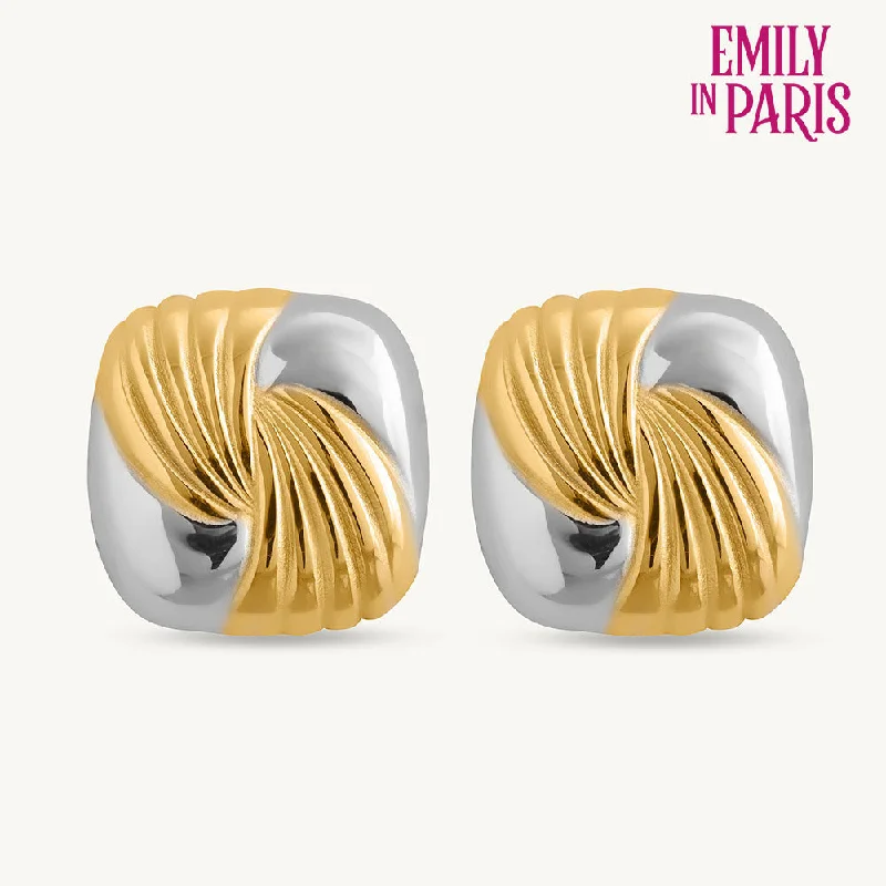 Get Ready To Sparkle – Special Jewelry Discounts Golden Rays Stud Earrings