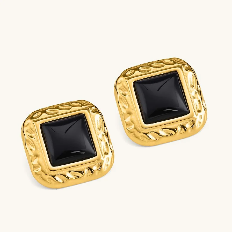 Unique Jewelry For Less – Shop The Sale Now Statement Green Stone Stud Earrings