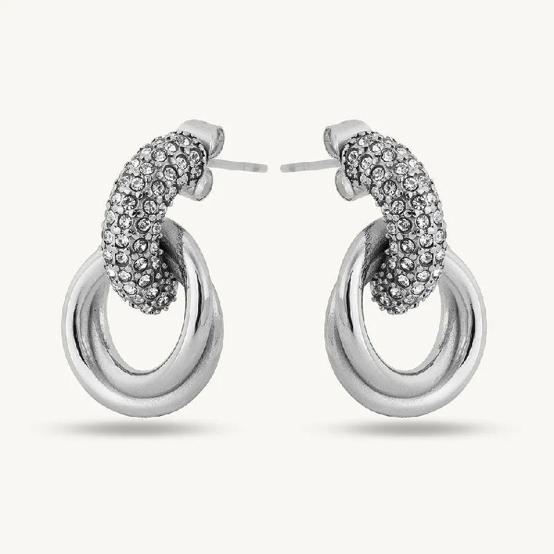 Luxury Jewelry Clearance – Shop Premium Styles Now Urban Edge Silver Stud Earrings