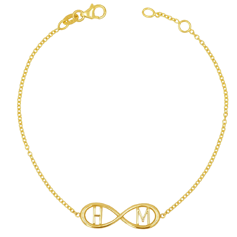 Huge Savings On Premium Jewelry Styles Infinity Letter Bracelet