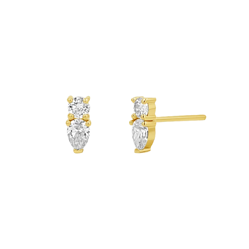 Stunning Jewelry Pieces At The Lowest Prices Ever Diamond Duo Drop Studs