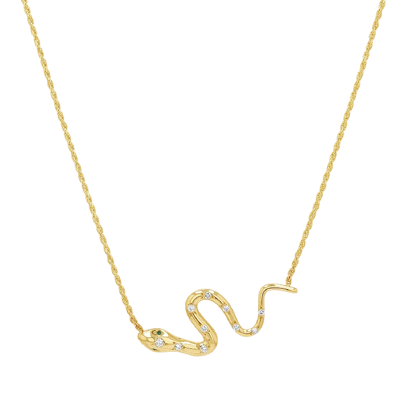 Flash Sale On Stunning Jewelry – Don't Miss Out Diamond Serpentine Necklace