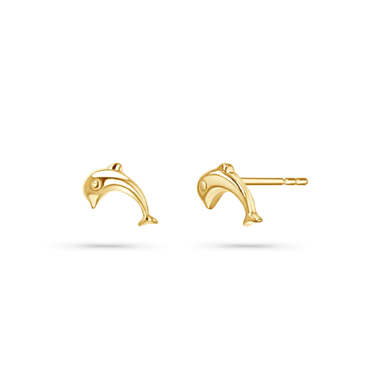 Limited-Stock Jewelry Sale – Once It's Gone, It's Gone Dolphin Stud Earrings