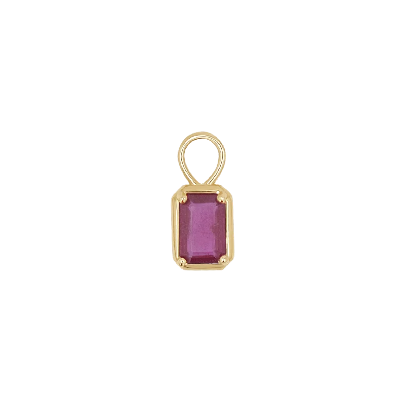 Versatile Layering Jewelry For Effortless Chic Gemstone Emerald Huggie Charms