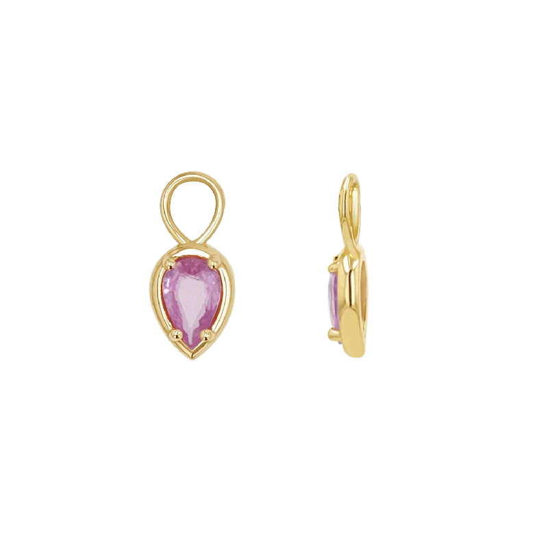 Timeless Jewelry Styles At Wallet-Friendly Prices Gemstone Pear Huggies Charms