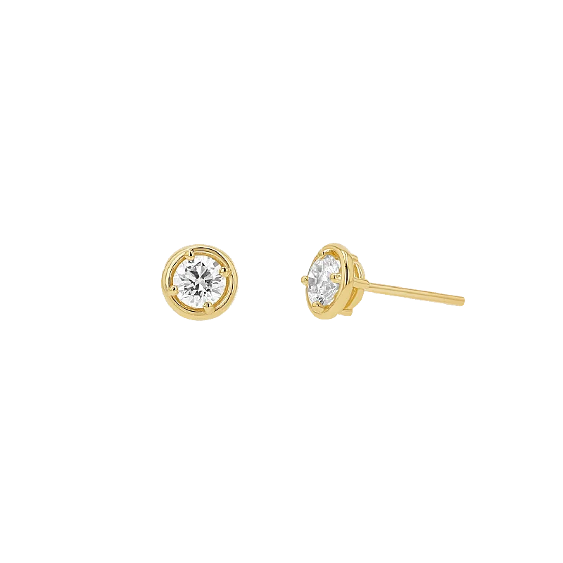 Dazzle With Discounts – Shop Jewelry On Sale Round Diamond Stud Earrings