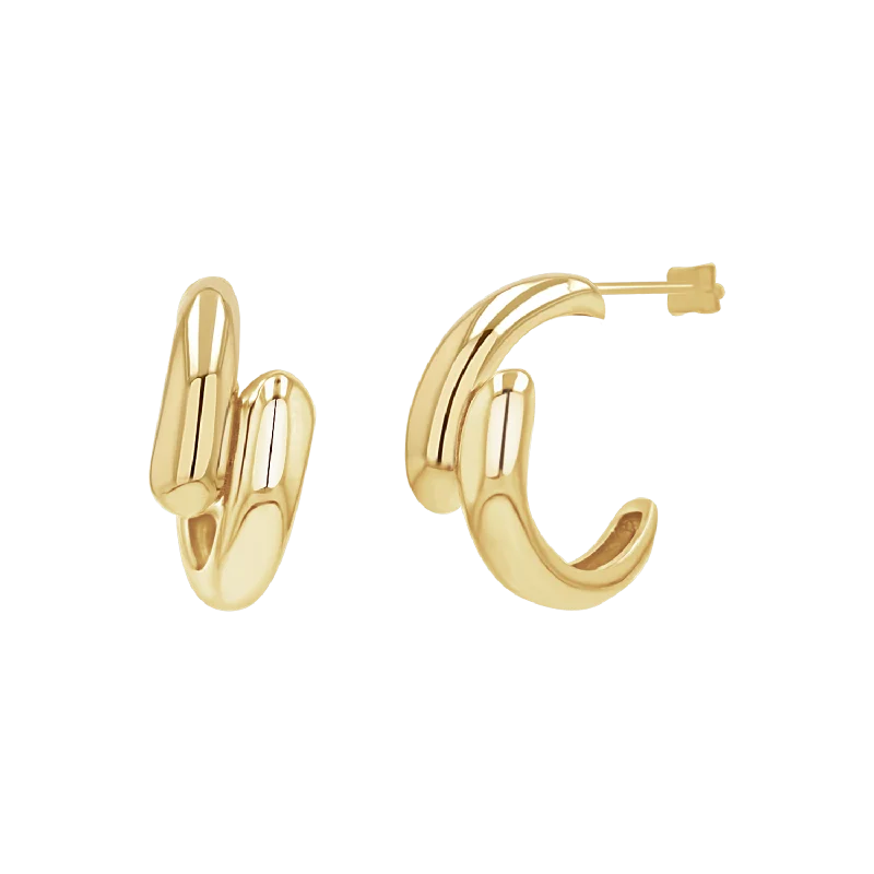Jewelry Sale Bonanza – Grab Your Sparkle Now Solid Rendezvous Hoop Earrings