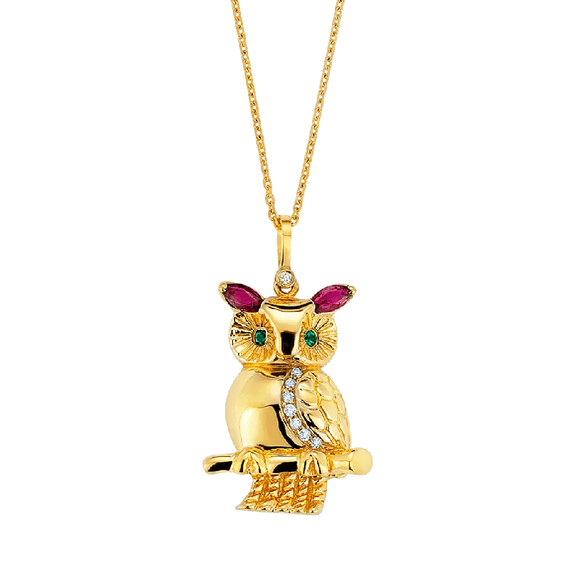 Grab Your Favorite Jewelry At The Lowest Prices Mama Owl Necklace