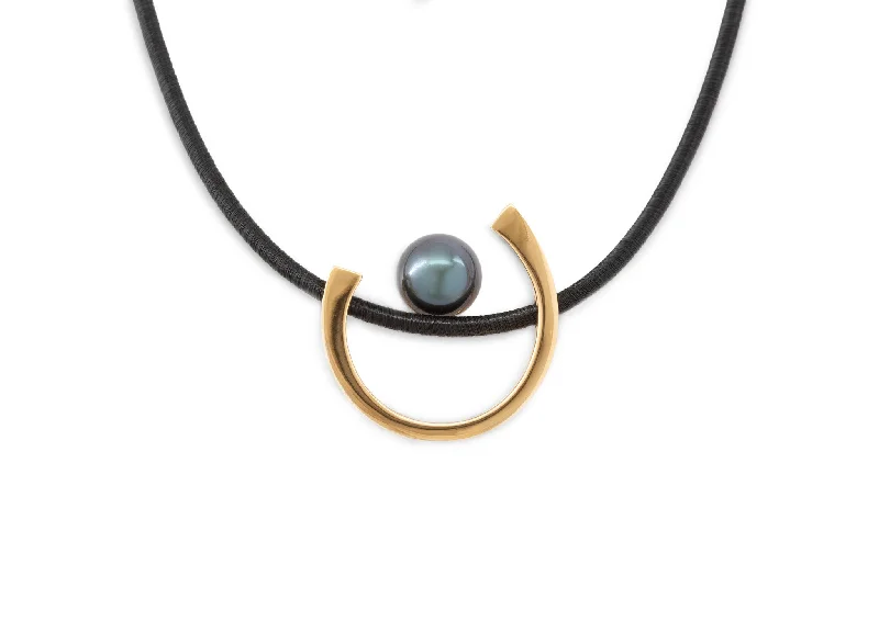 Elegant Jewelry, Exclusive Prices – Shop Now Free Form Pearl Necklace, Yellow Gold