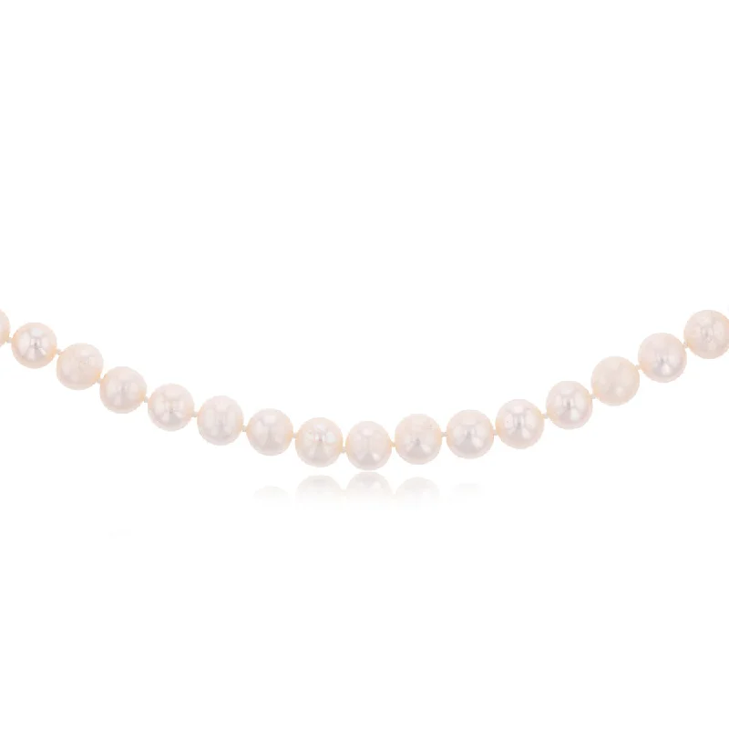 Elegant Jewelry At Unbeatable Offers – Shop Before It's Gone 45cm Freshwater Pearl Strand with Silver Clasp