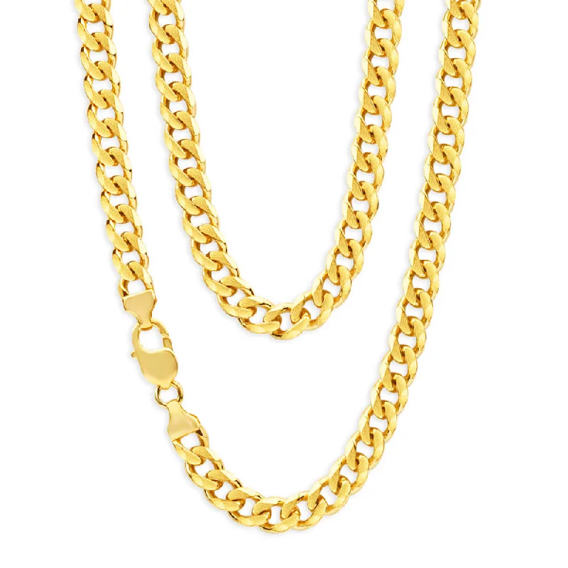 Jewelry Sale – Exclusive Styles At Lower Prices 9ct Yellow Solid Gold 50cm 200 Curb Chain