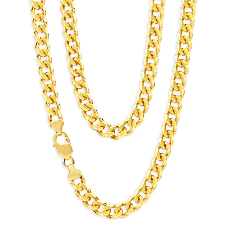 Flash Deals On Fine Jewelry – Shop Before It's Gone 9ct Yellow Solid Gold 60cm 200 Gauge Curb Chain