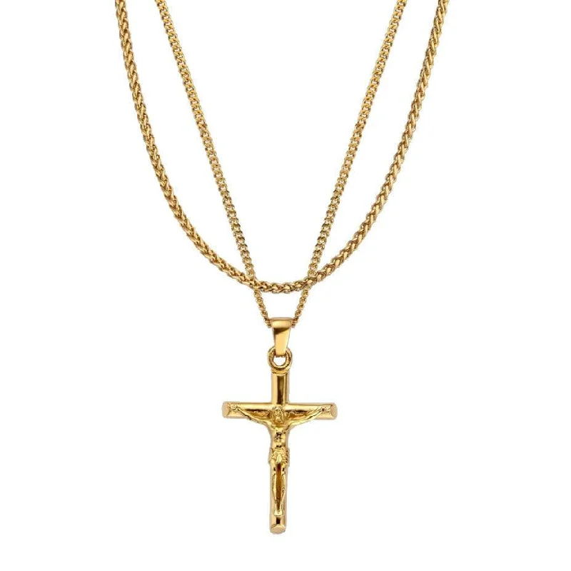 Unmissable Discounts On Timeless Jewelry Pieces Crucifix X Chain