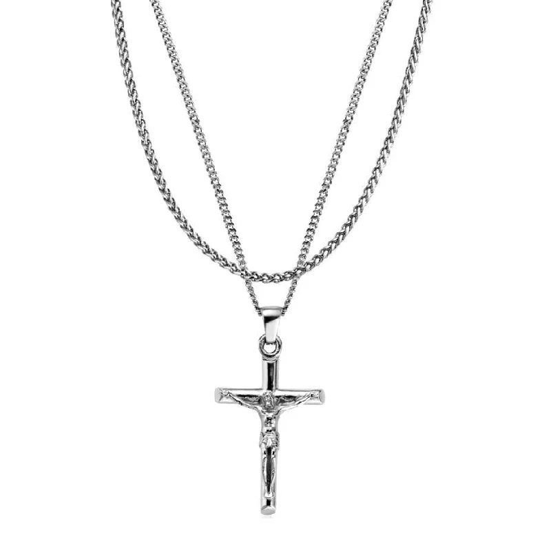Limited-Time Jewelry Sale – Elegant Styles At Less Crucifix X Chain