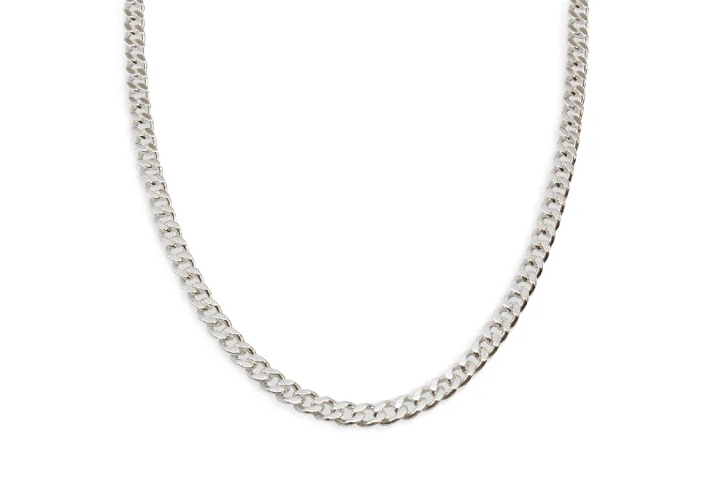 Elegant Rose Gold Jewelry For A Stylish Touch Diamond Cut Curb Chain, Sterling Silver
