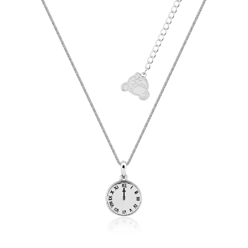 Limited-Time Offer On Premium Jewelry Collections Disney Princess Cinderella White GP Midnight Dreaming Reversible Pendant On Chain