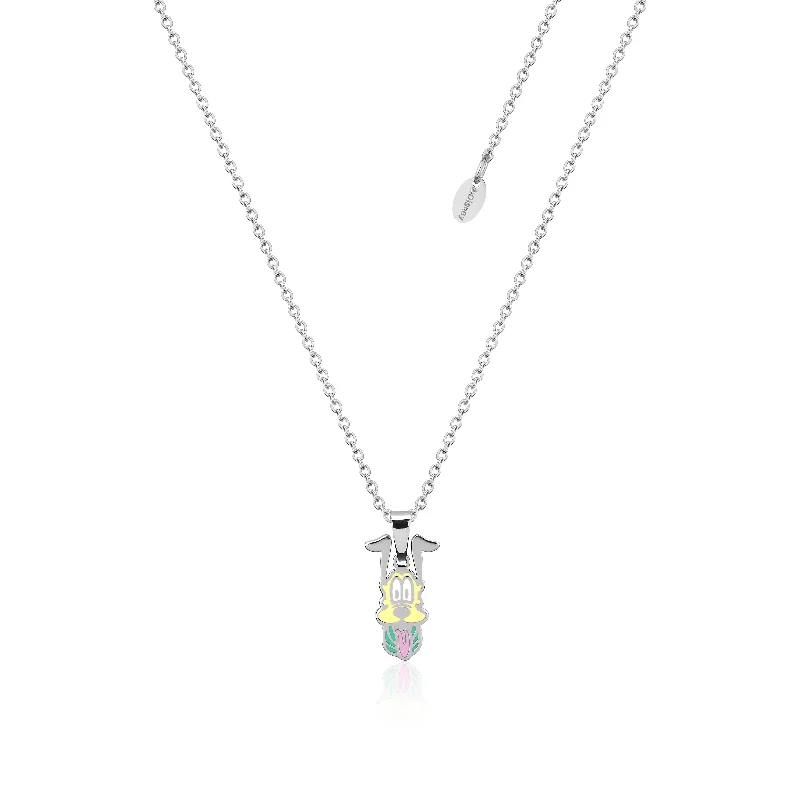 Luxury Jewelry At Unbeatable Discounts DISNEY Stainless Steel 47cm Animated Pluto Pendant on Chain
