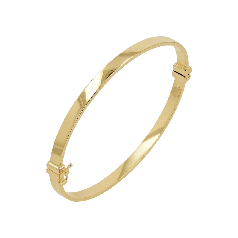 Seasonal Jewelry Sale – Upgrade Your Style Today Essential Hinged Bangle (4mm)