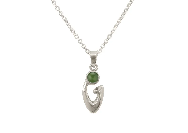 Make Every Moment Shine – Jewelry Discounts Available Free Form Cabochon Gemstone Pendant, White Gold