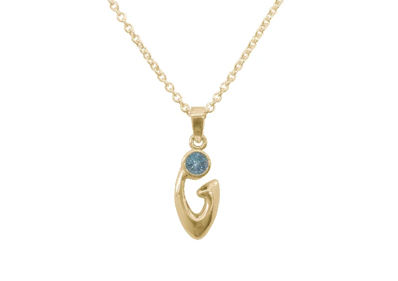 Delicate Crystal Jewelry For Sophisticated Charm Free Form Gemstone Pendant, Yellow Gold