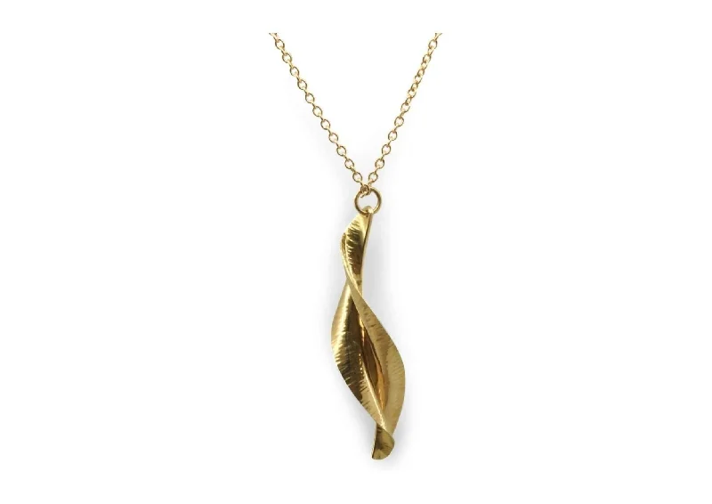 Special Sale On Handcrafted Jewelry – Shop Today WVI Autumn Leaf Pendant, Yellow, Red & White Gold