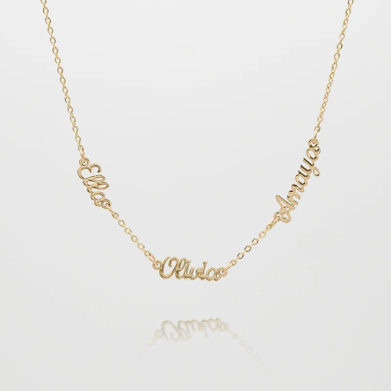 Fashion-Forward Jewelry At Incredible Prices Miami Multiple Name Necklace