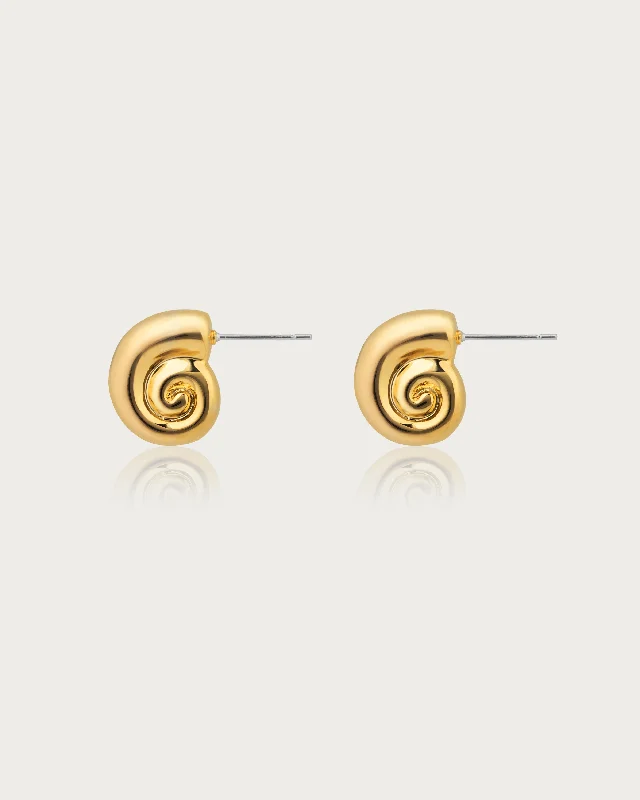 Grab Your Favorite Jewelry At The Lowest Prices Nautilus Shell Stud Earrings