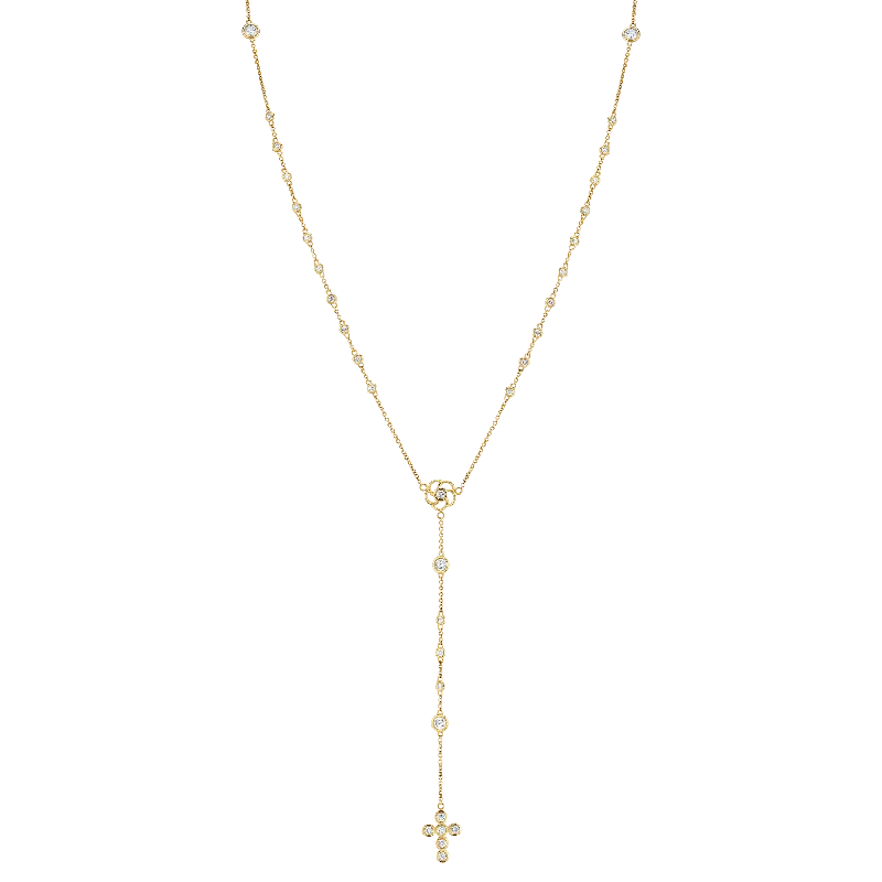 Luxury Jewelry Now At Special Promotional Rates Diamond Rosary Necklace