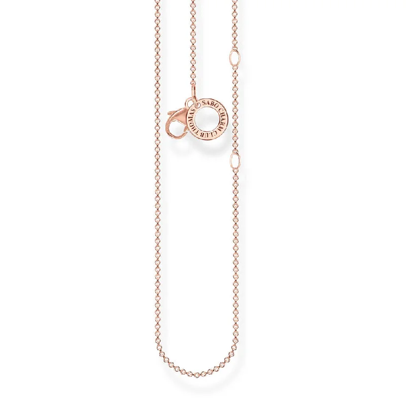 Exclusive Jewelry Bundles At Discounted Rates Rose Plated Sterling Silver Thomas Sabo Charm Club Anchor Chain 38-45cm
