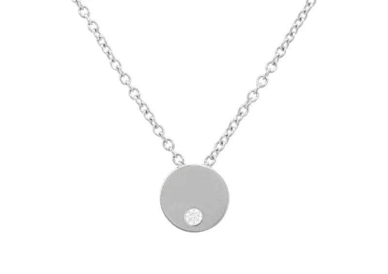 Flash Sale On Exquisite Jewelry – Don't Miss Out Round Love Stories Diamond Pendant, Sterling Silver