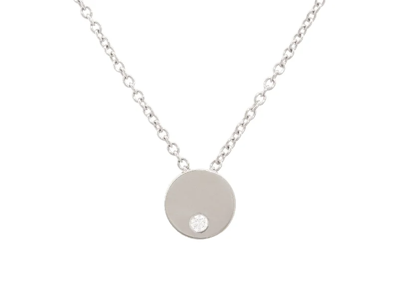Special Sale On Handcrafted Jewelry – Shop Today Round Love Stories Diamond Pendant, White Gold & Platinum