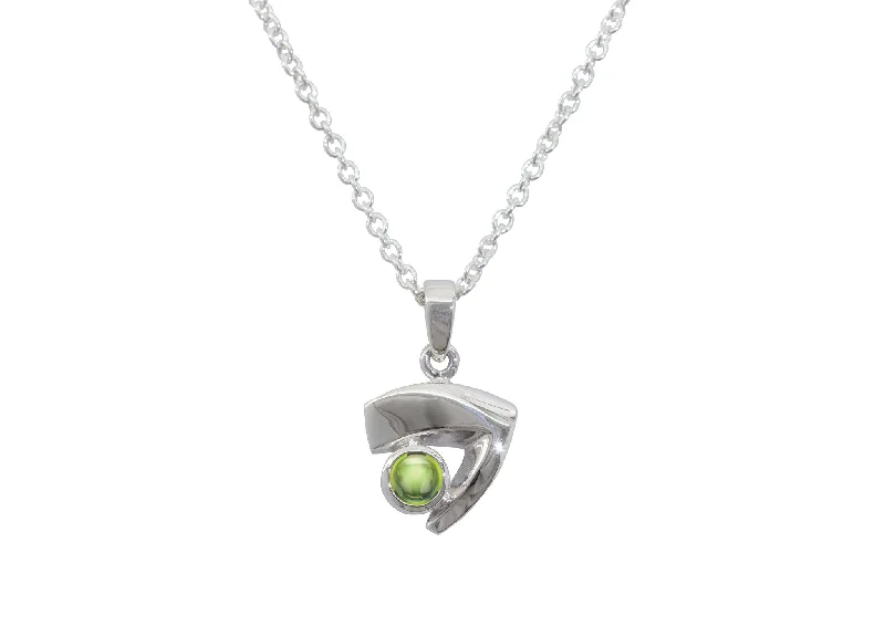 Shop Dazzling Jewelry With Special Promotional Discounts Signature Cabochon Gemstone Pendant, Sterling Silver