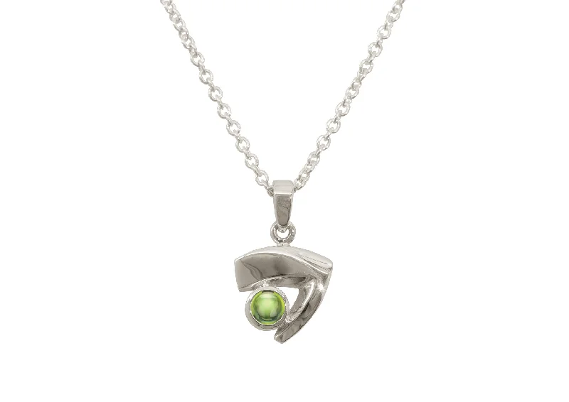 Exclusive Online Discounts On Stylish Jewelry Signature Cabochon Gemstone Pendant, White Gold