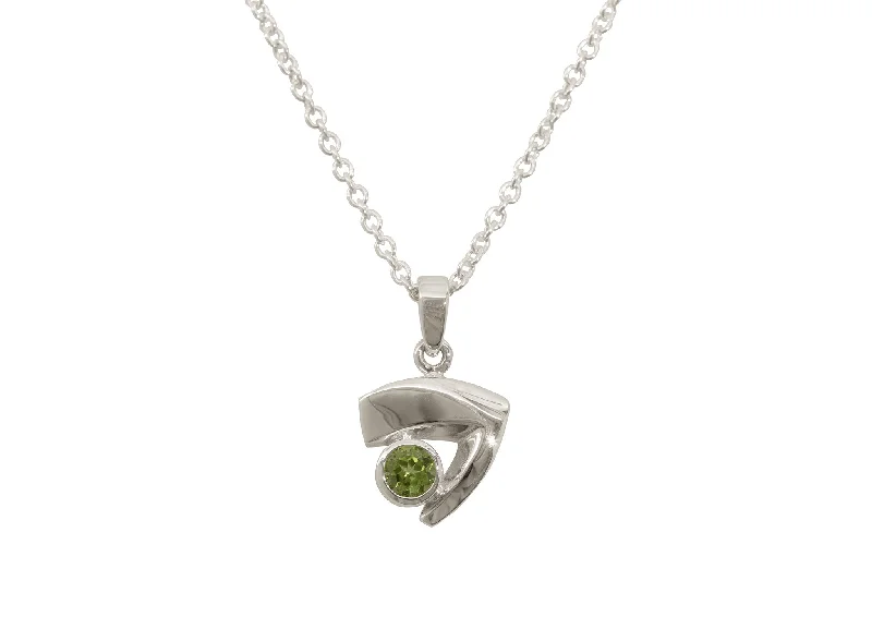 Dainty And Elegant Jewelry Now At Reduced Prices Signature Gemstone Pendant, White Gold