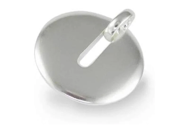 Breathtaking Jewelry, Breathtaking Prices Silver Disc Pendant