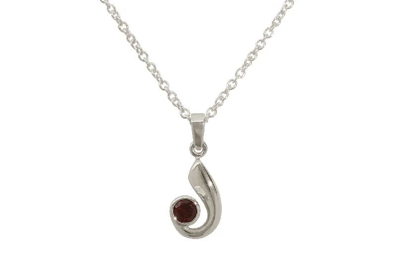 Don't Miss Out On Jaw-Dropping Jewelry Discounts Striking Gemstone Pendant, White Gold