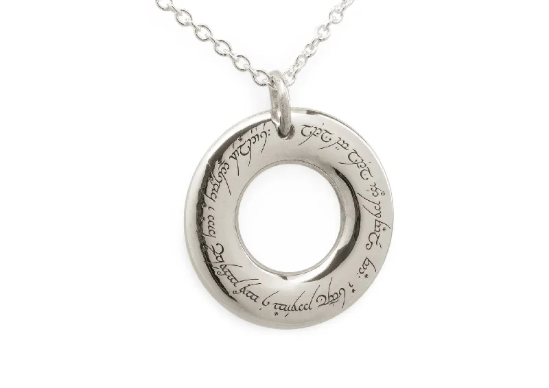 Premium Diamond Jewelry For Unforgettable Moments The Wanderers Circle with Fixed Loop, White Gold & Platinum