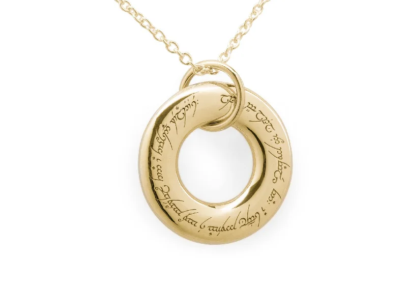 Affordable Glamour – Premium Jewelry For Less The Wanderers Circle with Infinity Loop, Yellow Gold