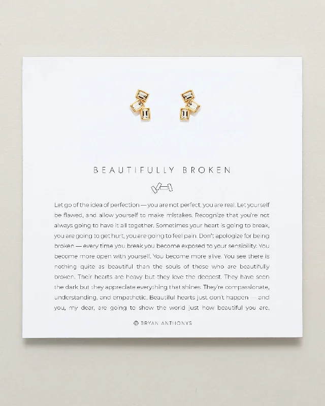 Get The Jewelry You Love At A Price You Love Beautifully Broken Stud Earrings