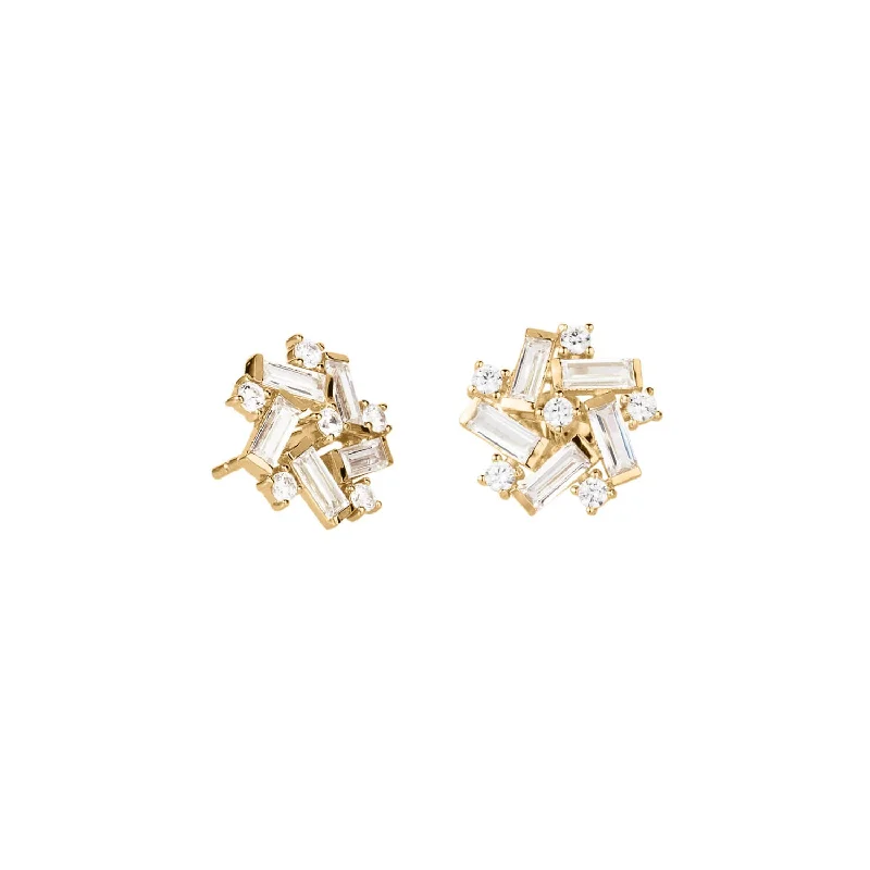 Sparkle On A Budget – Fine Jewelry For Less Endless Gems Fancy Stud Earrings