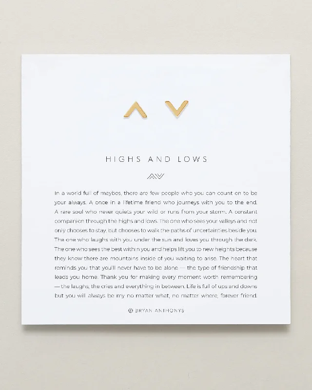 Affordable Elegance – Special Jewelry Sale Now Live Highs & Lows Stud Earrings