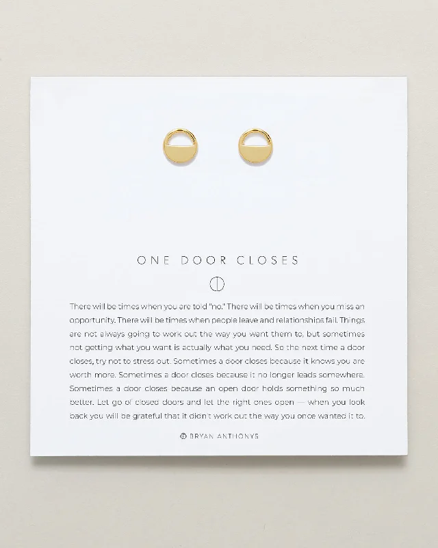 Stunning Statement Jewelry, Unbeatable Discounts One Door Closes Stud Earrings