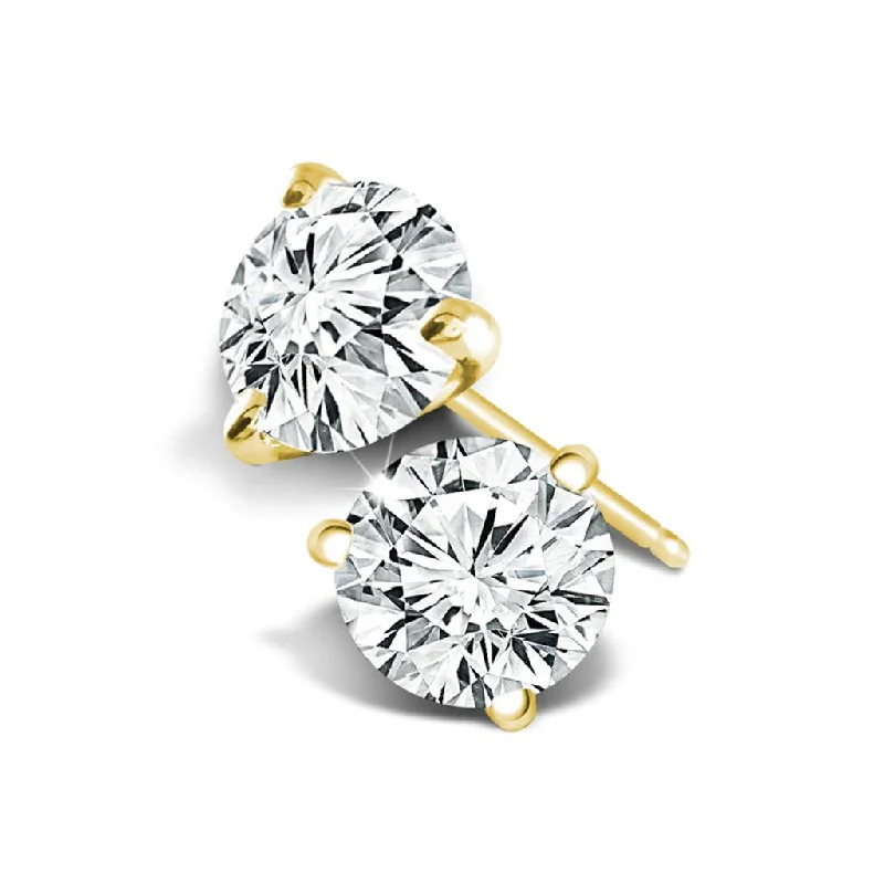 Exclusive Jewelry Bundles At Discounted Prices 14K Yellow Gold 0.15 CTW Diamond Stud Earrings