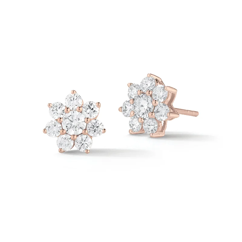 Shine Without Limits – Jewelry Sale Happening Now Diamond Seven-Petal Flower Stud Earrings Shine Without Limits – Jewelry Sale Happening Now Diamond Seven-Petal Flower Stud Earrings