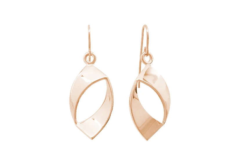 Personalized Engraved Jewelry For Meaningful Gifts 2015 Legacy Earrings E1, Red Gold Personalized Engraved Jewelry For Meaningful Gifts 2015 Legacy Earrings E1, Red Gold