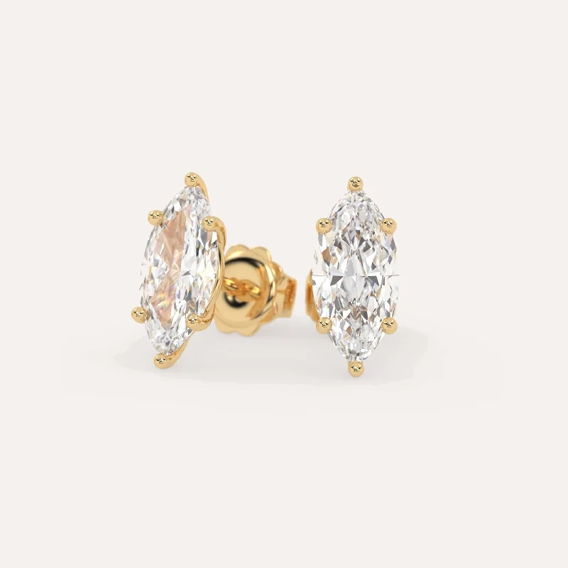 Get The Best Deals On Timeless Jewelry Pieces 4 carat Marquise Diamond Stud Earrings Get The Best Deals On Timeless Jewelry Pieces 4 carat Marquise Diamond Stud Earrings