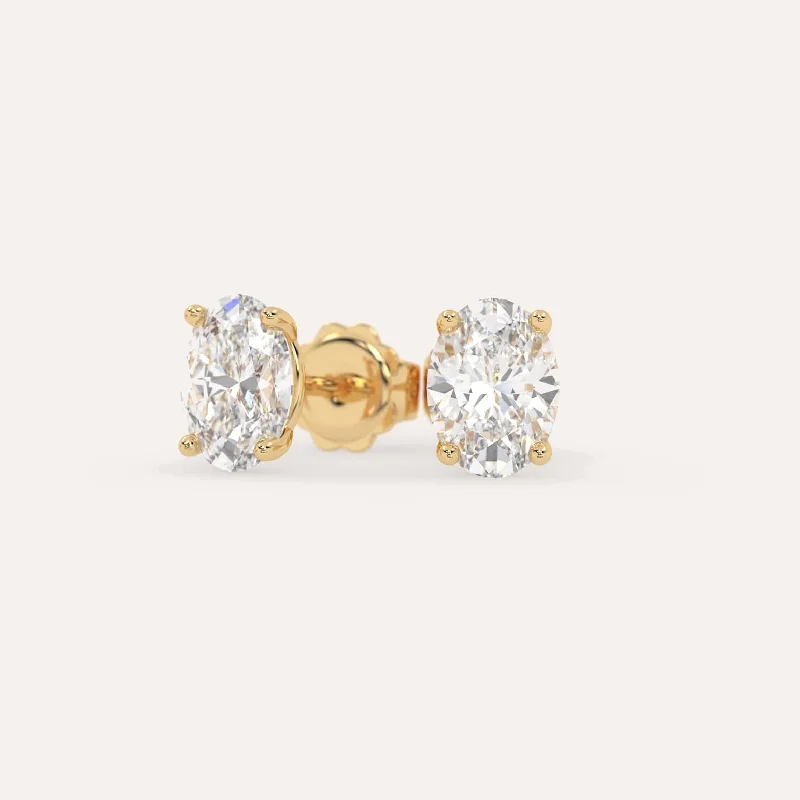 Shop Modern Jewelry Collections With Exclusive Discounts 4 carat Oval Diamond Stud Earrings Shop Modern Jewelry Collections With Exclusive Discounts 4 carat Oval Diamond Stud Earrings