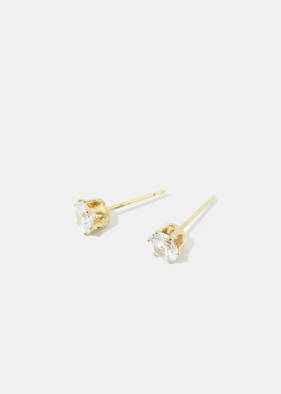 Best Jewelry Sale Prices – Limited-Time Offer 5MM Gemstone Stud Earrings
